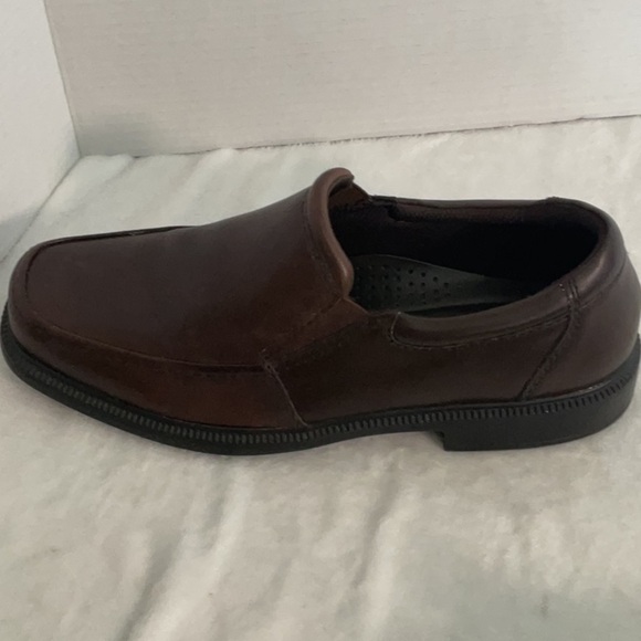 Earth Spirit Brown Leather Loafers Slip-Ons - Picture 4 of 9
